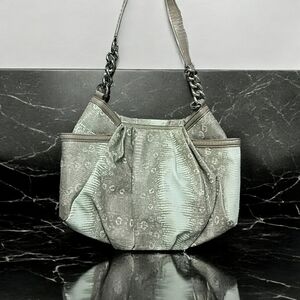 Simply Vera Light mint with grey purse.
